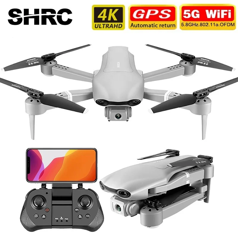 SHRC GPS Drone RC 4K 5G WiFi видео в реальном времени FPV Квадрокоптер полет на расстоянии 25