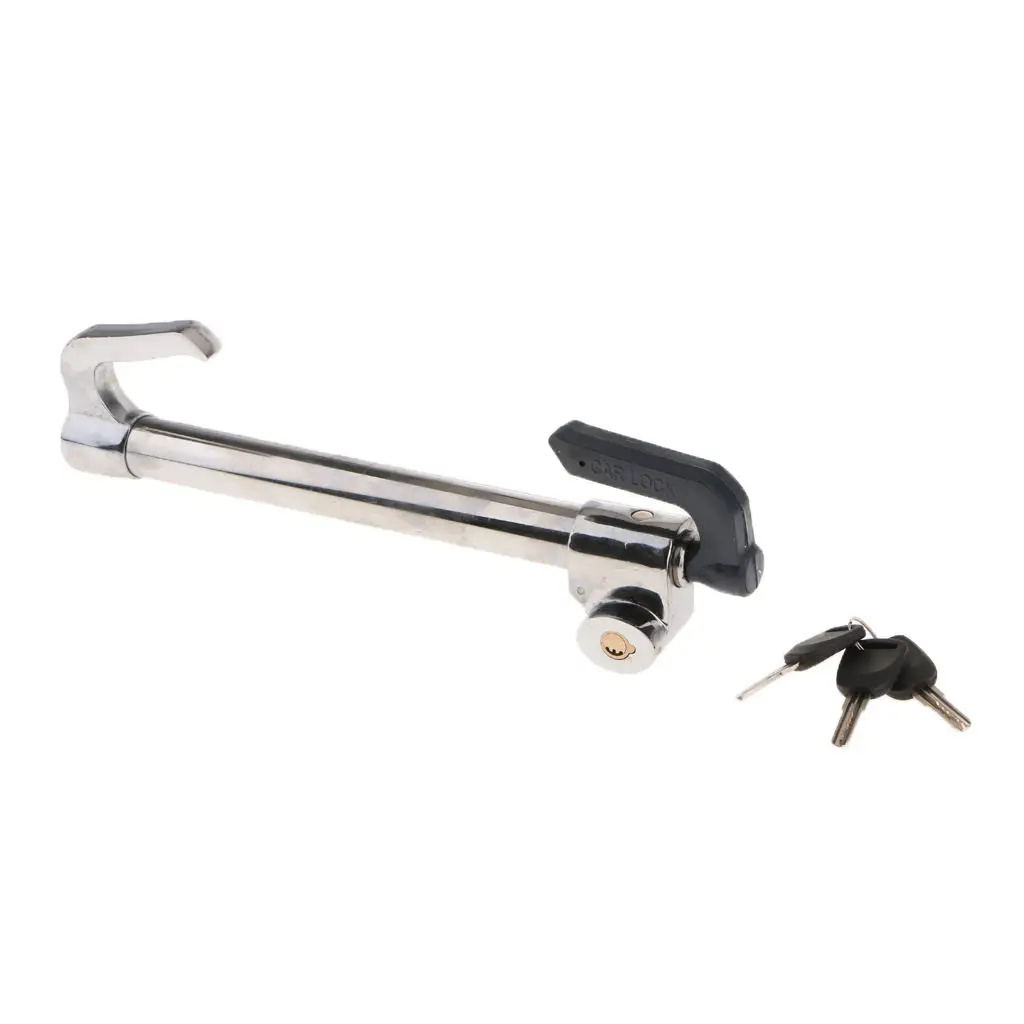 

Car Security Anti-theft Steering Wheel Lock Adjustable 14'' Length With 3Keys