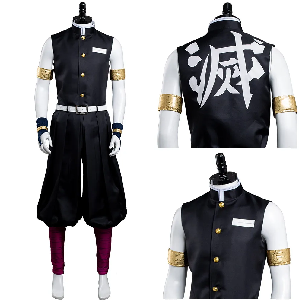 

Demon Slayer Season 2 Uzui Tengen Cosplay Costume Outfits Halloween Carnival Suit