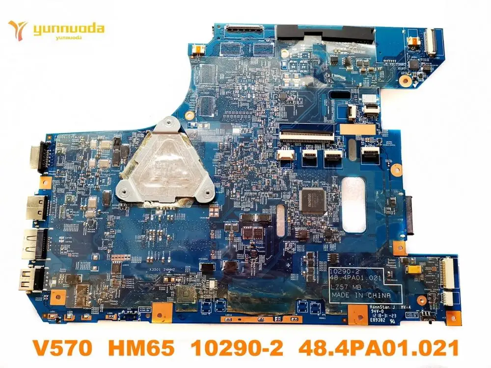Original for Lenovo V570 laptop motherboard HM65 10290-2 48.4PA01.021 tested good free shipping | Компьютеры и офис