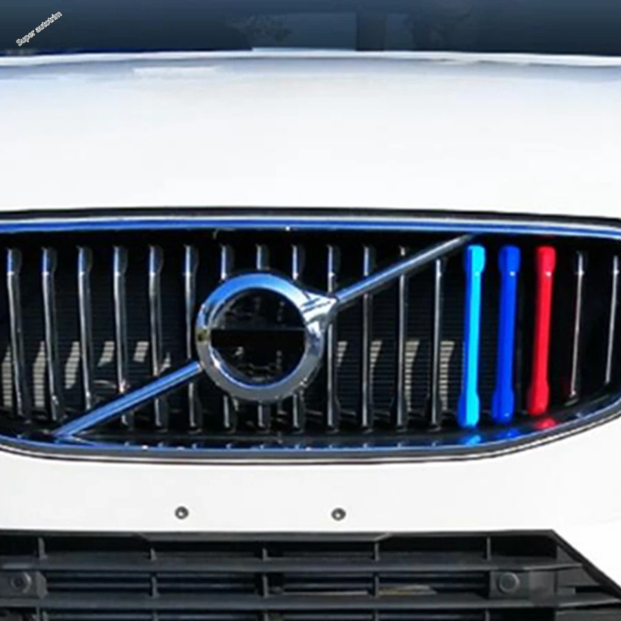Цветной пластиковый чехол для решетки радиатора 3 шт./компл. Volvo XC60 2018 - 2021 |