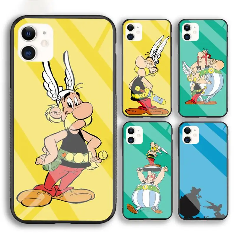 

Asterix And Obelix Classic Phone Case For Iphone 6 6s 7 8 Plus XR X XS XSmax 11 12 Pro Mini Max Tempered Glass