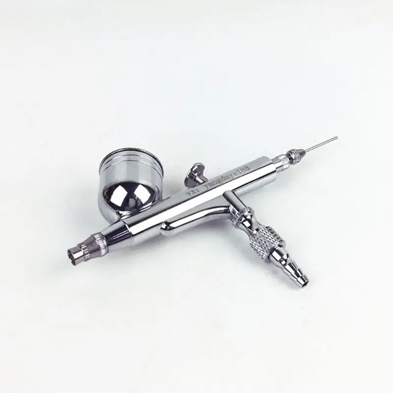 

Dual Action Gravity Feed 0.3mm Nozzle Spray Airbrush Nail Art Paint Tattoo Tool