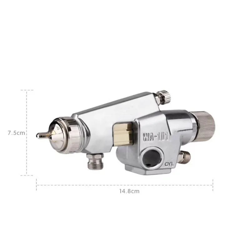 Pressure Feed 2.0mm Nozzle Automatic Spray Gun Auto Use Water Paint Sprayer WA200 High Atomization | Инструменты