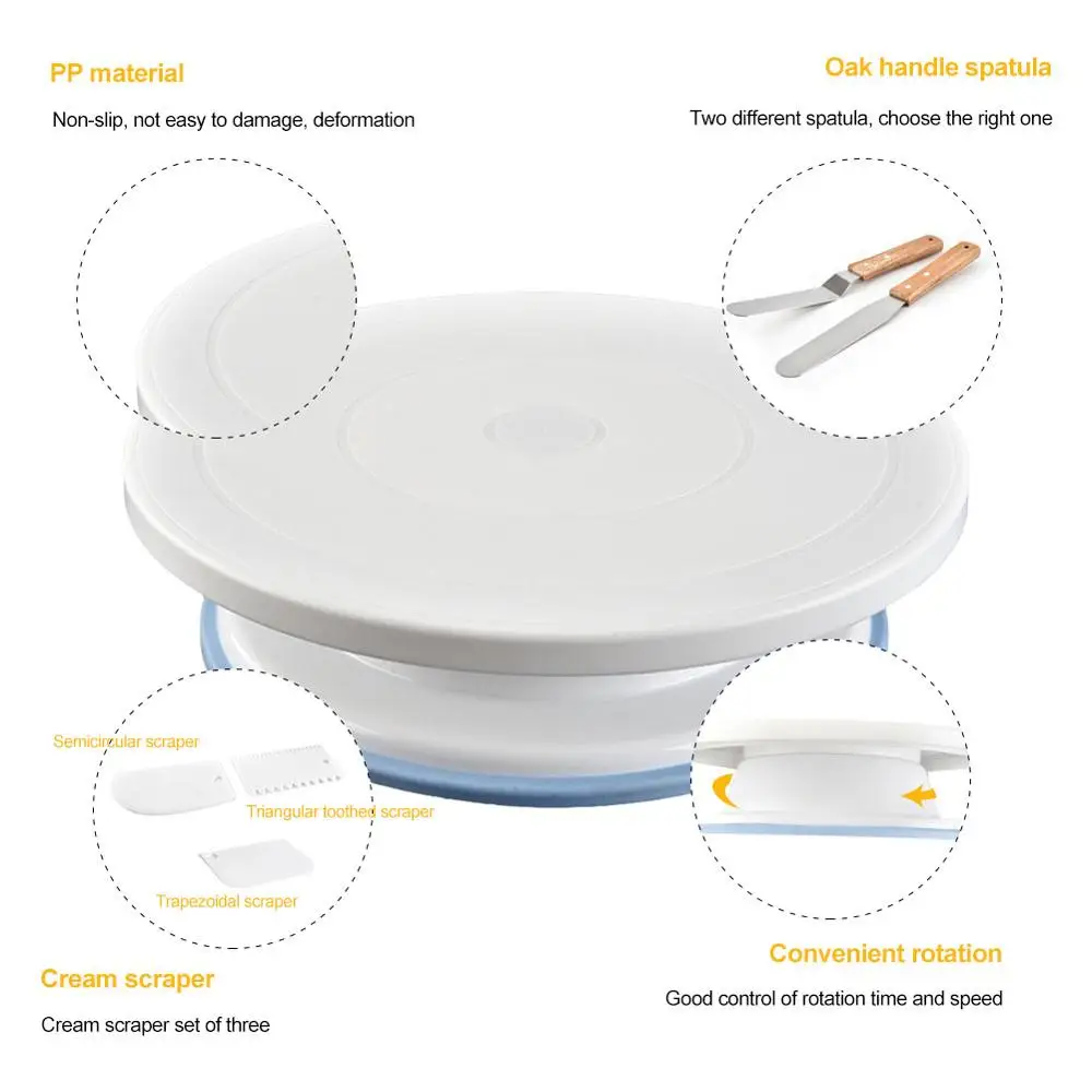 36 шт. поворотный набор для тортов кондитерские трубки инструмент помадки