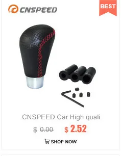CN speed Racing универсальная 5 скоростная ручка переключения рулевого механизма автомобиля для ручной передачи алюминиевый сплав автоматический уровень передач YC100235