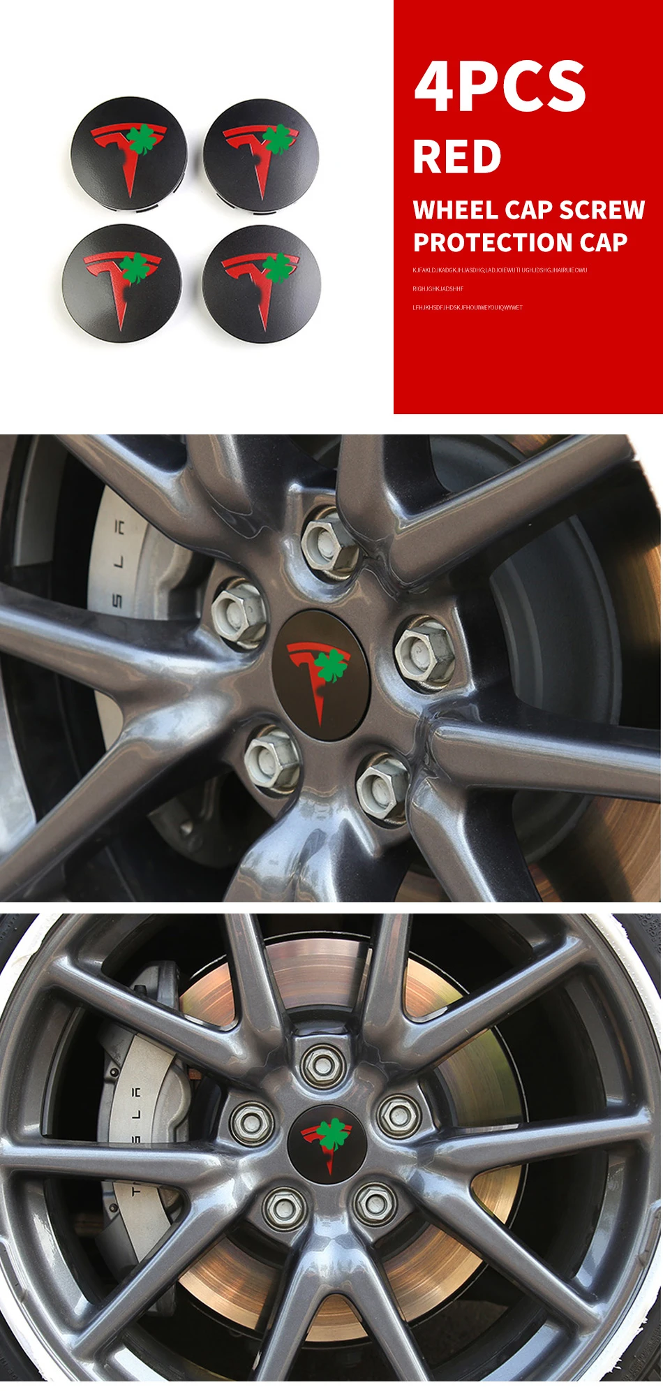 Модификация 4 шт. подходит для Tesla model3 крышка колеса Модификация аксессуары украшения