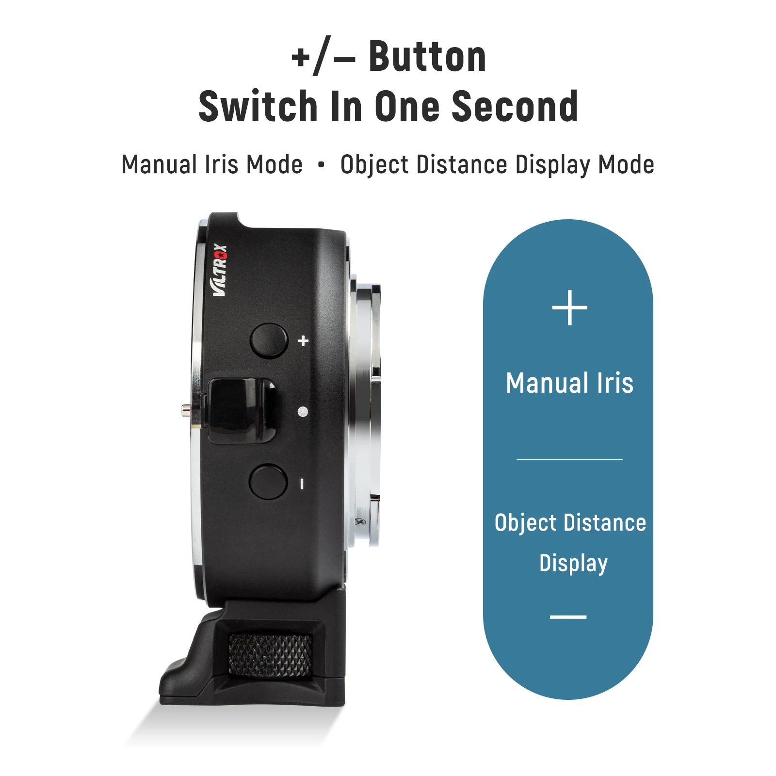 Адаптер объектива Viltrox EF-E5 с автофокусом умный OLED-дисплей для Canon EOS EF EF-S