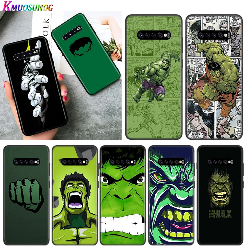 

Marvel Avengers Hulk For Samsung Galaxy S21 S20 FE S10e S10 S9 S8 S7 S6 Lite Plus Edge Ultra 5G Silicone Phone Case