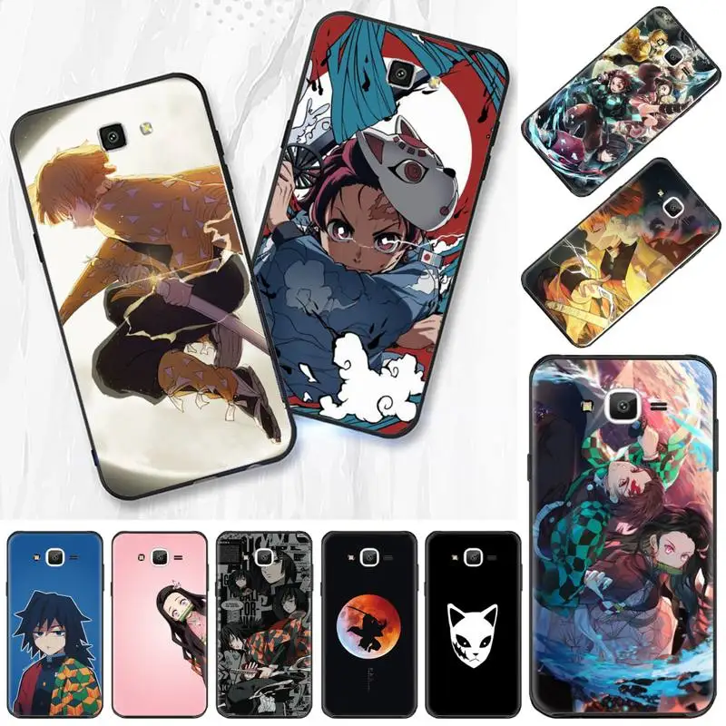 

Demon Slayer Phone Case For Samsung Galaxy J2 J4 J5 J6 J7 J8 2016 2017 2018 Prime Pro plus Neo duo
