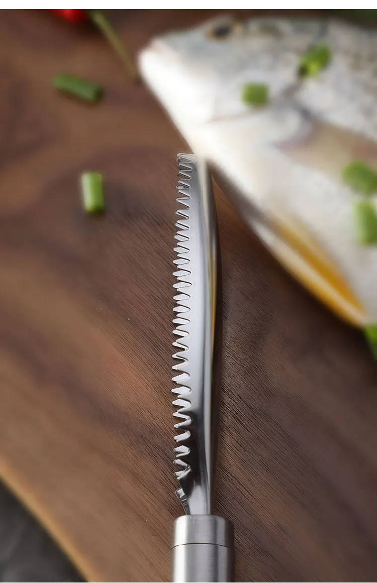 Рыбные чешуи из нержавеющей стали терки для соскальзывания быстро снимаются