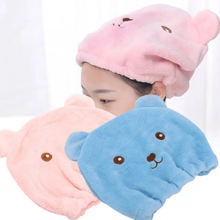 Женское мягкое полотенце быстросохнущее для сушки волос дышащая обёрточная