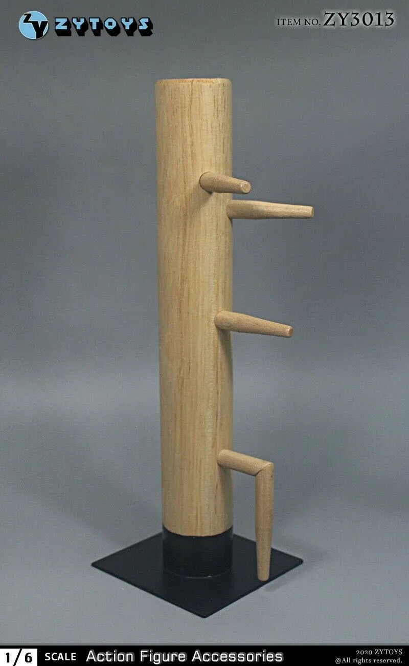 

ZYTOYS ZY3013 1/6 Wooden Pile Kung Fu Pile Scene Accessories Fit 12'' Action Figure Body