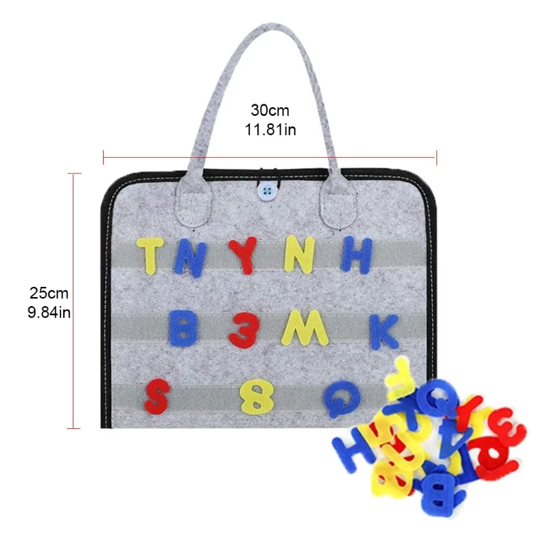 

N7ME Educational Toy Elastic Band Game Set Children's Brain Game Kinderganten Lovely Dressing Educational Toy Felt Made