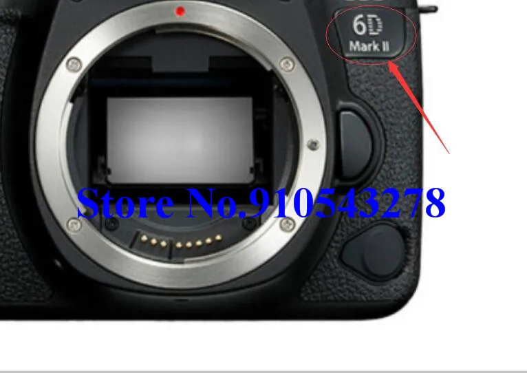 

New Number Logo Replacement For Canon FOR EOS 6D2 6D Mark II Camera