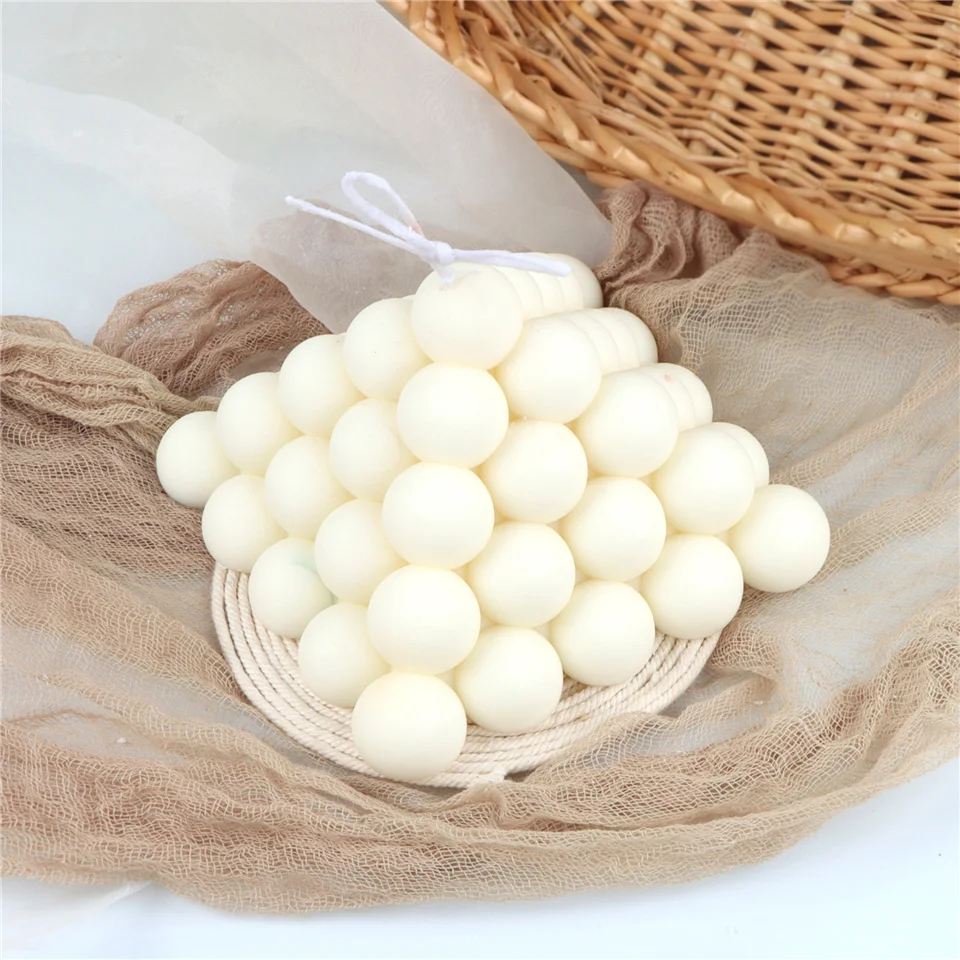 Пирамида большой пузырь новый стиль силиконовая форма для свечи круглый шар