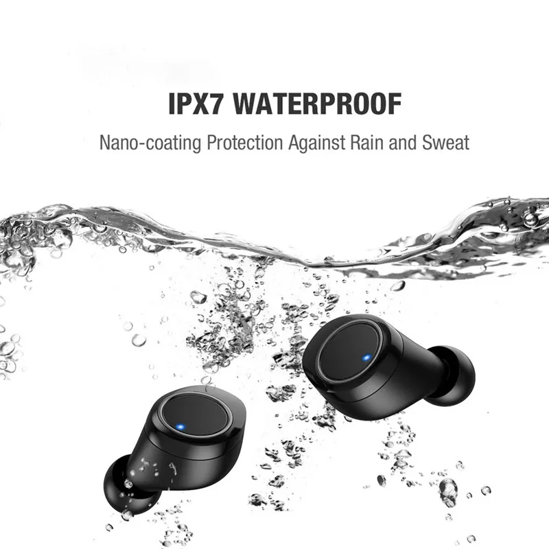 TWS X13 Bluetooth 5 0 наушники бинауральные сенсорные настоящие беспроводные IPX7