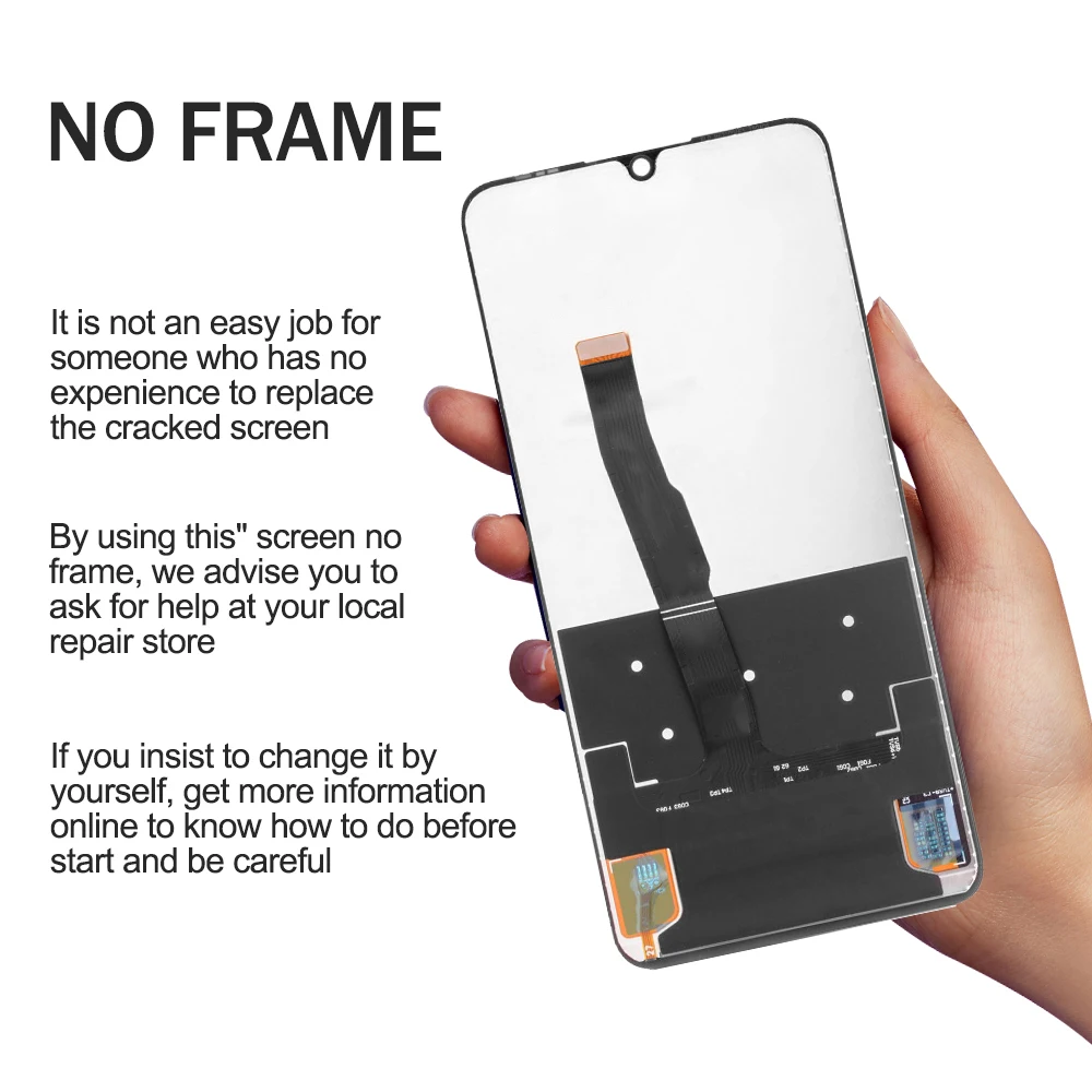 Полный ЖК-экран для huawei P30 lite ЖК-дисплей с рамкой дисплей сенсорный экран дигитайзер для huawei NOVA 4E ЖК-дисплей MAR-LX1 LX2