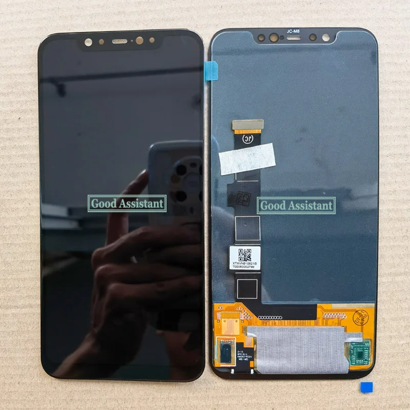 Оригинальный черный ЖК дисплей Supor Amoled 6 2 дюйма для Xiaomi Mi 8 Mi8 сенсорный экран