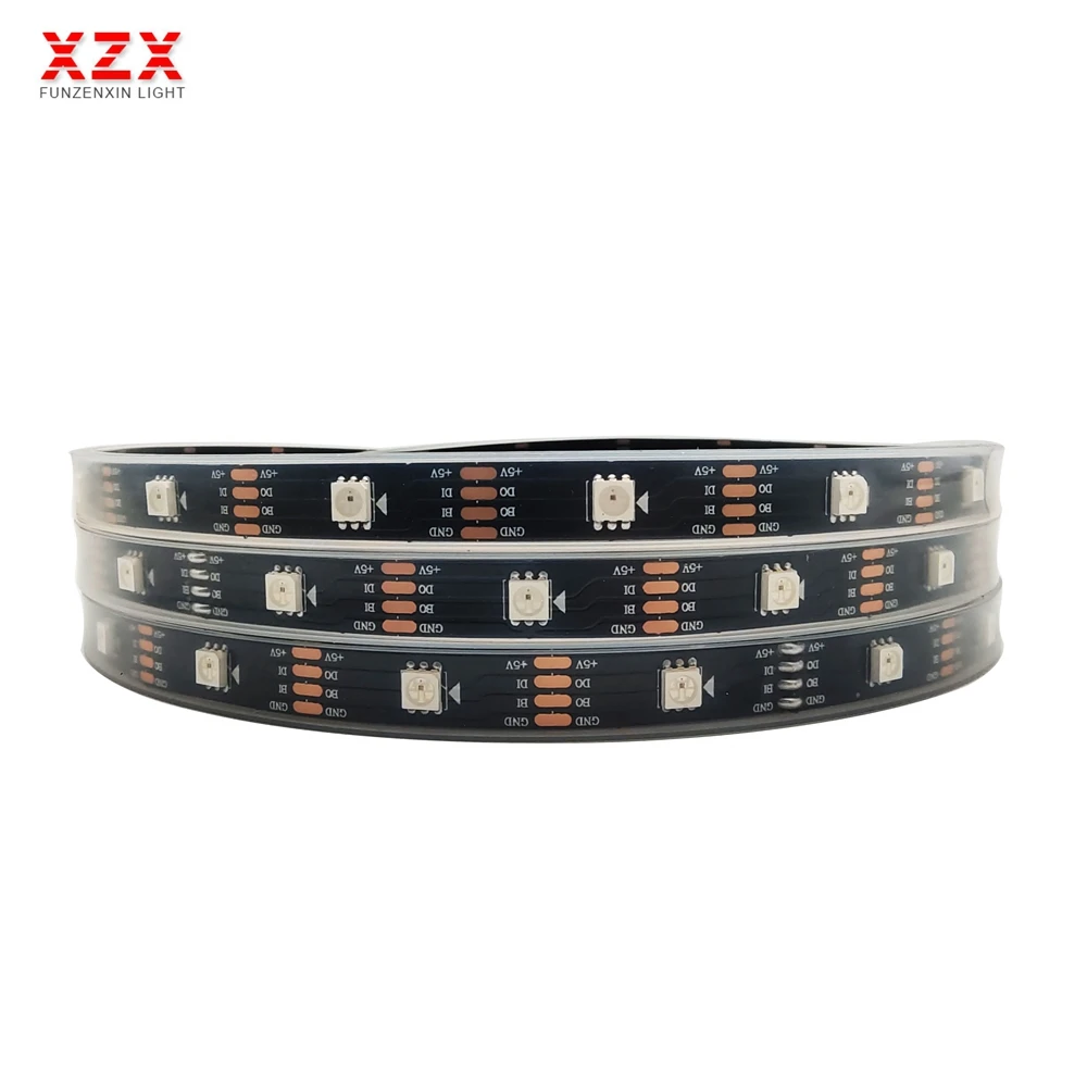 WS2813 Светодиодная лента 1/4/5 м WS2812B индивидуально Адресуемая с двумя сигналами