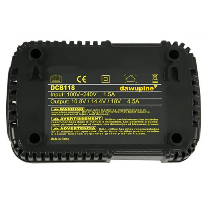 Зарядное устройство для литий ионных аккумуляторов DCB118 10 8 а DeWalt 14 4 в 12 В 18 макс. 60
