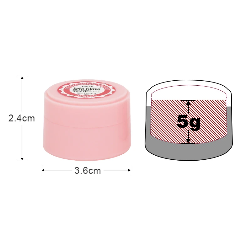 

Arte Clavo Painting Gel Nail Set Soak Off Drawing Gel Painting Nail Art Wire Point Silk Design LED Hybrid Polish Manicure Tools