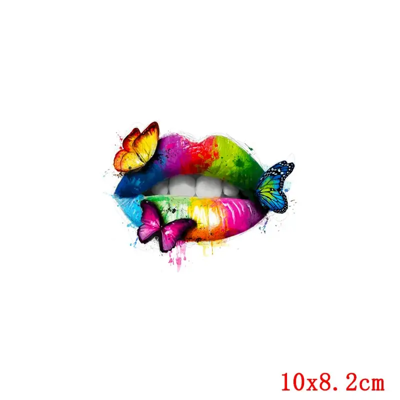 Термоклейкие виниловые нашивки Prajna термоклейкие с бабочкой сексуальные для