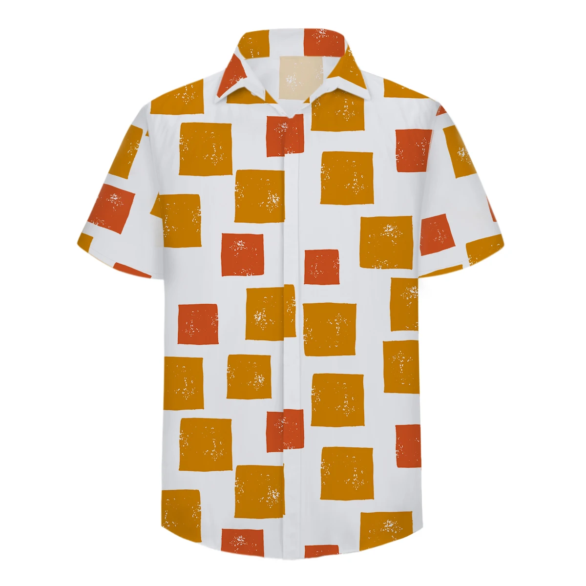 

Cloudstyle Summer Shirts For Men Daily Causal Striped Printed Flower Trendy Outwear Homme Tee Shirt Man New Fashion Brand 2021