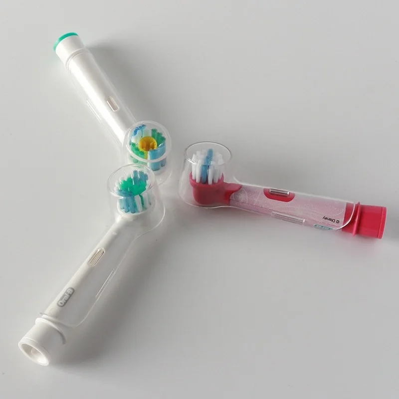 3 шт. полости рта электрическая Зубная щётка головы Пылезащитный чехол Чехол