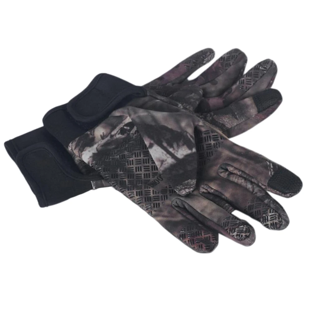 

Camo Fishing Gloves Hunting Gloves Anti-Slip Breathable for Outdoor Cycling