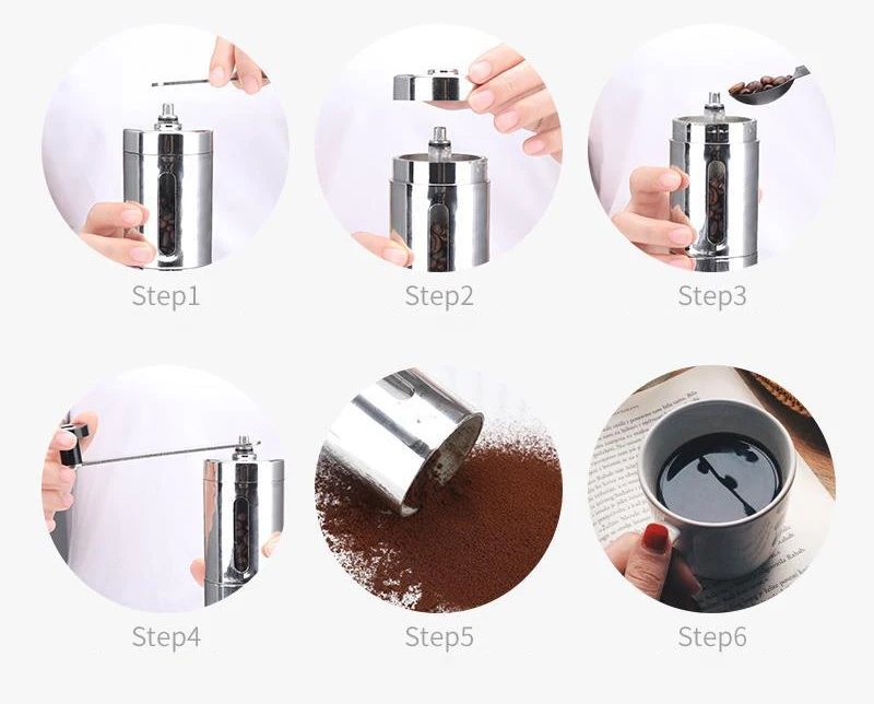 304 Edelstahl ручная шлифовальная машина Keramik Mais Kaffee Schleifen Maschine Manuelle kaffeemhuhle Kaffee Maker keramik Core