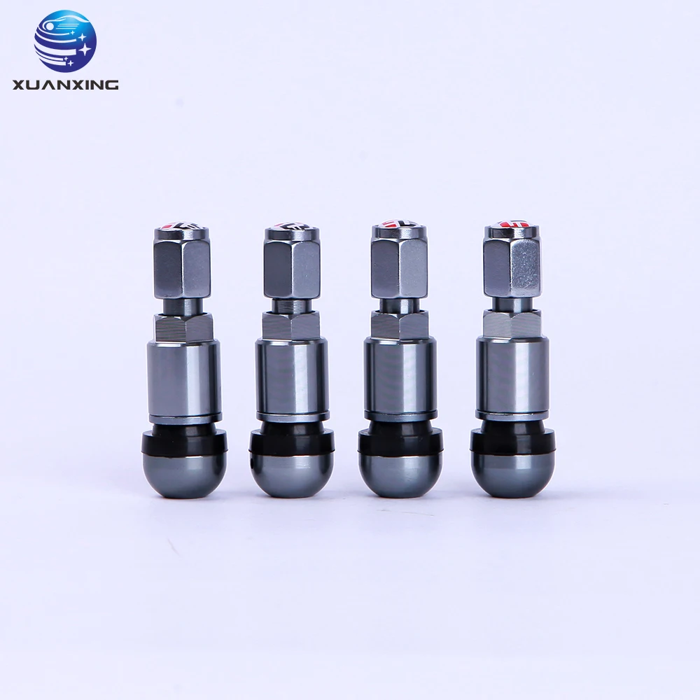 

TPMS-318, клапаны для шин BMW, Audi, Porsche, Volkswagen, алюминиевый, комплект датчиков давления в шинах, клапаны датчиков
