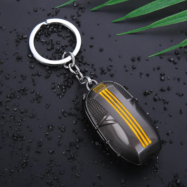 Брелок с рисунком из игры бомба оружие Модель подвеска для ключей мусор граната