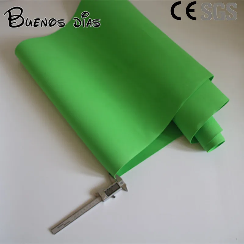 

BUENOS DIAS Light Green Eva Foam ,Craft Sheets, School Projects,Environmentally-Friendly Handmade Cosplay Material Size 50*200cm