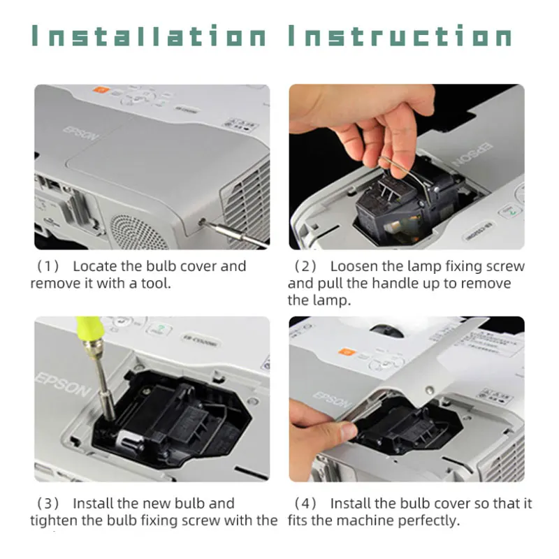 Высококачественная замена ELPLP81 оригинальная фотография для EPSON лампы проектора