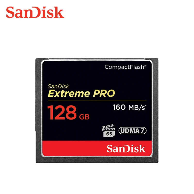 

SanDisk Extreme Pro Memory Card High Speed CF Card 160MB/s Compact Flash Card 32GB 64GB 128GB UDMA 7 For FHD Camera