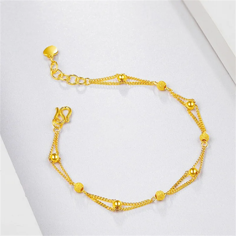 

Simple transfer light bead bracelet women's new Vietnam Shajin Passepartout jewelry wholesale