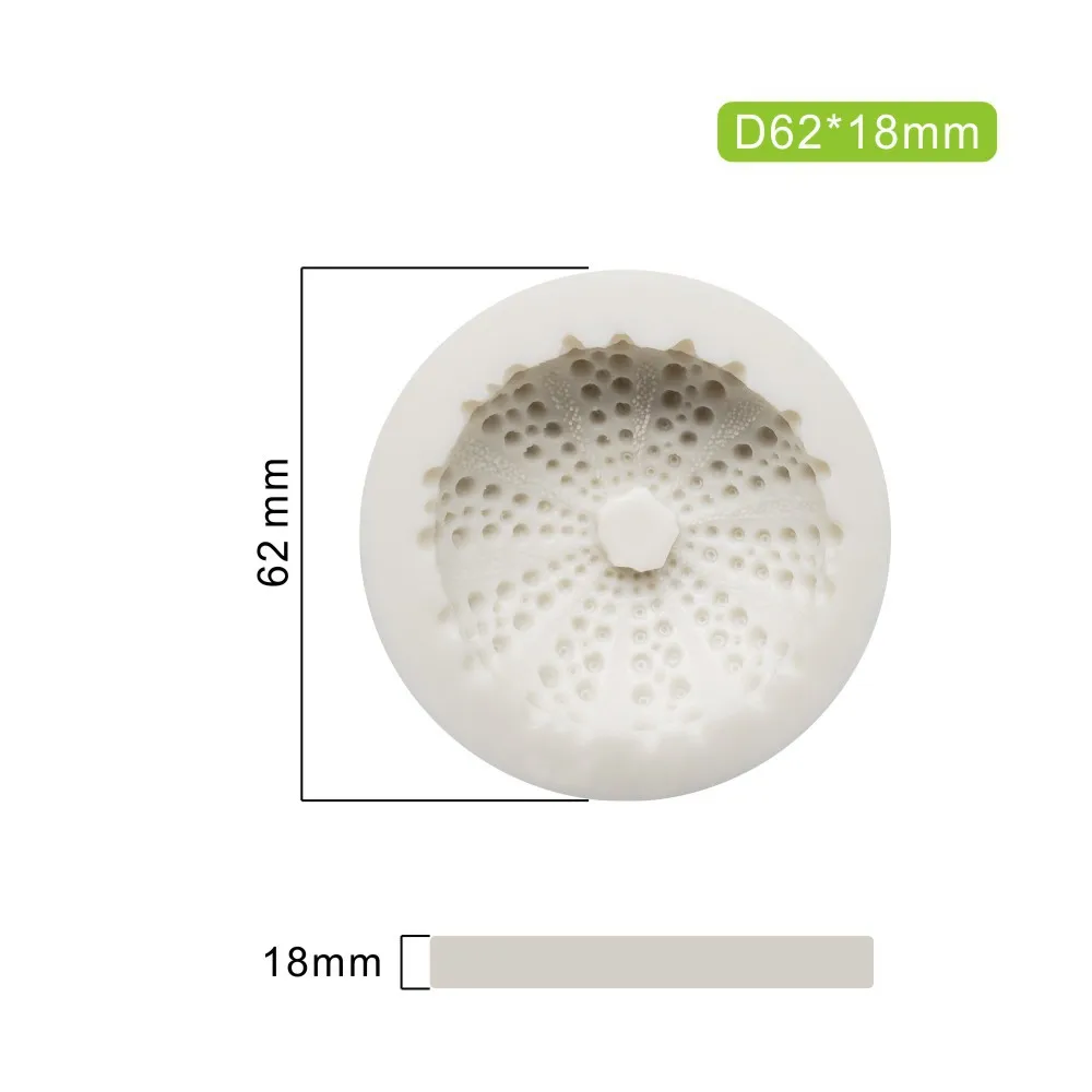 Инструмент для изготовления мыла силиконовая форма морских Urchin животных помадки