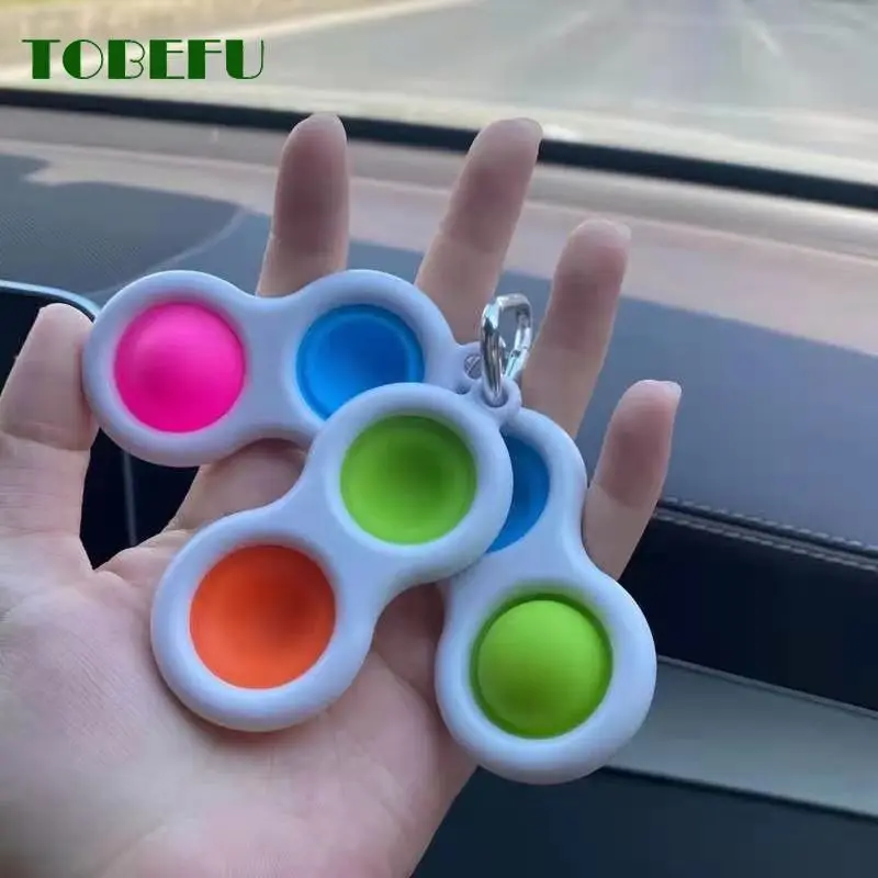 Монтессори простой улыбающегося Непоседа мини пуш ап игрушка плата контроллера