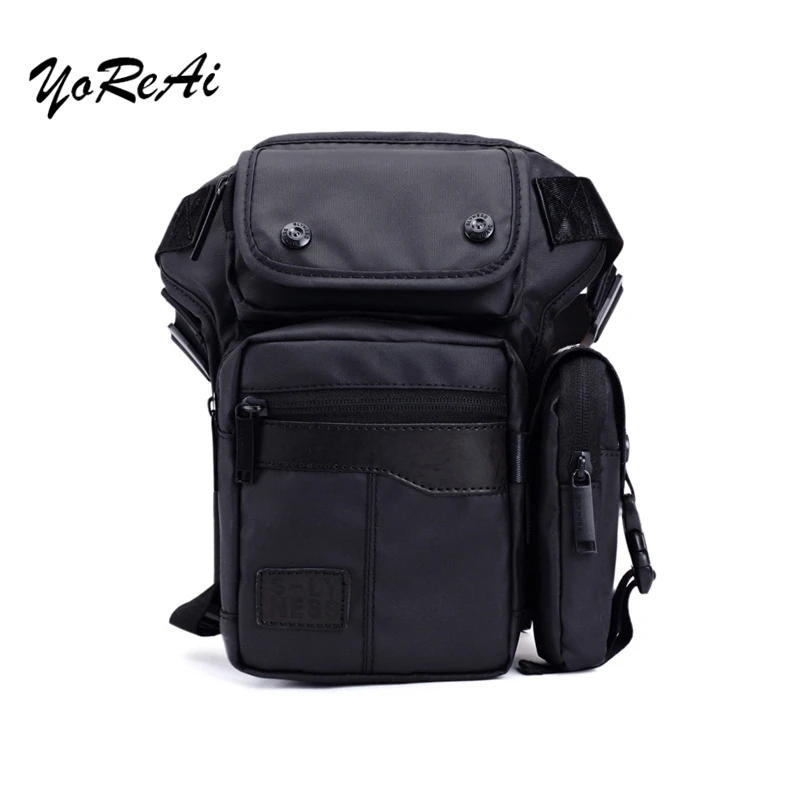 Сумка бананка Мужская водонепроницаемая забавная поясная сумочка из ткани