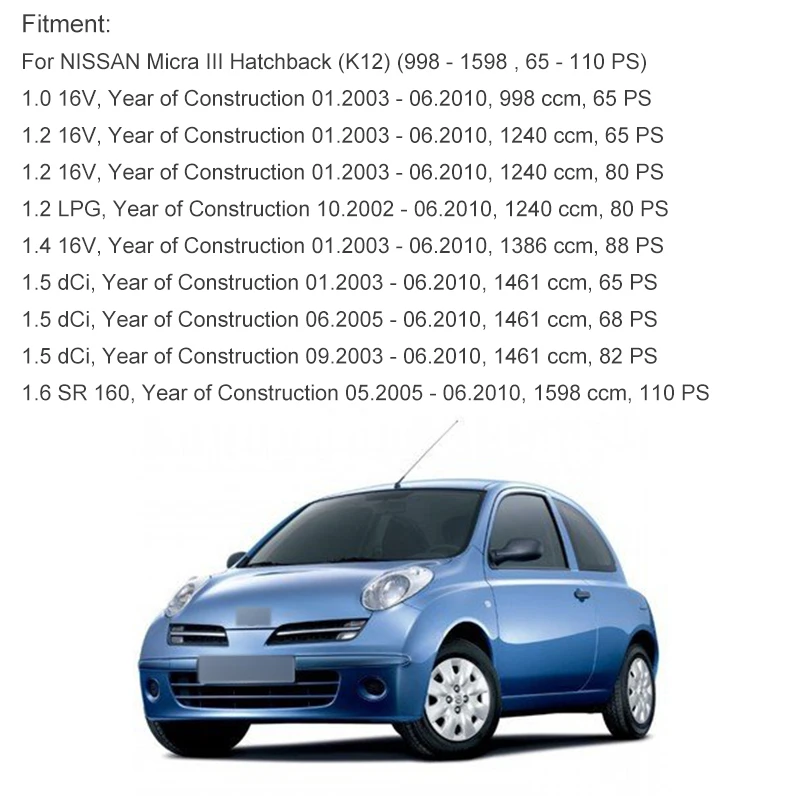 SPEEDWOW Автомобильный задний багажник переключатель Замена для Nissan Micra 2002-2010 OE