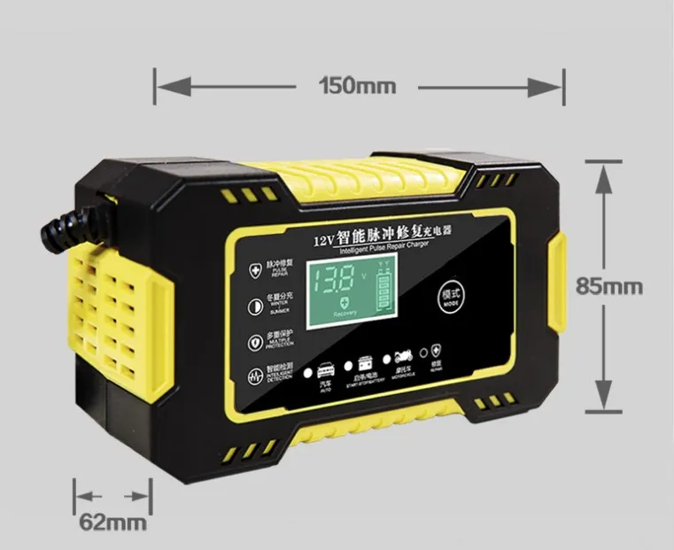 12V 8A 24V4A 110V-220V сенсорный экран импульсный Ремонт ЖК-батарея зарядное устройство