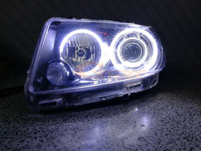 Отличный COB комплект светодиодов глаза ангела halo кольца ультра яркие для JEEP GRAND