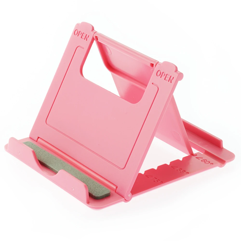 Pink Arosekey Складная подставка для планшета Поддержка ipad держатель mini 4 3 2 крепление для планшета для телефона Регулируемый - Цвет: Pink