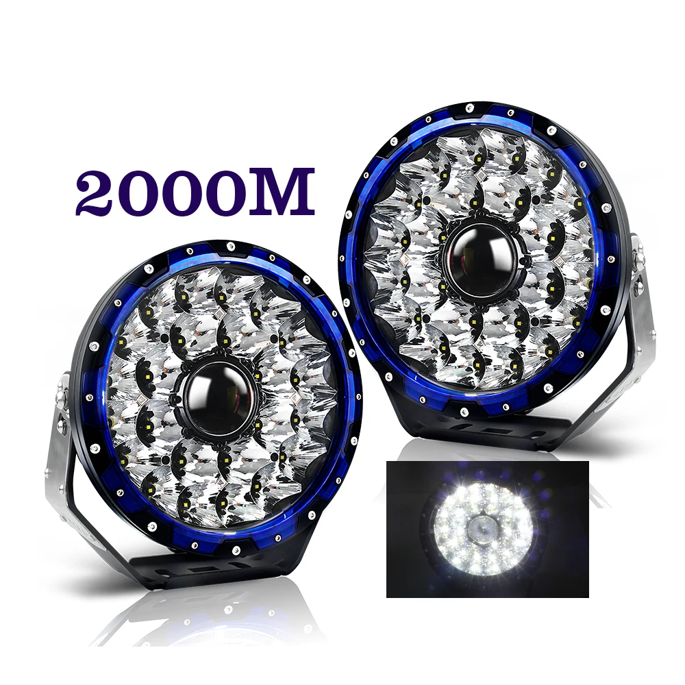 

145W Round 9Inch 12V 24V Off Road 4Wd 4X4 Spot 185W Fog Led Laser Driving Auxiliary Headlight