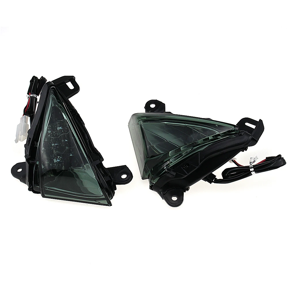 Передние СВЕТОДИОДНЫЕ Сигналы поворота для KAWASAKI ZX-6R ZX6R ZX-10R ZX10R NINJA аксессуары