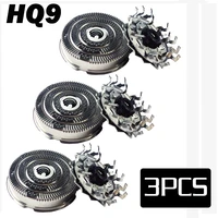 3pcs shaver head hq9 replacement for philips razor blade hq9100 hq9140 hq9160 hq9170 hq8240 hq8140 pt920cc pt925 at940 at921