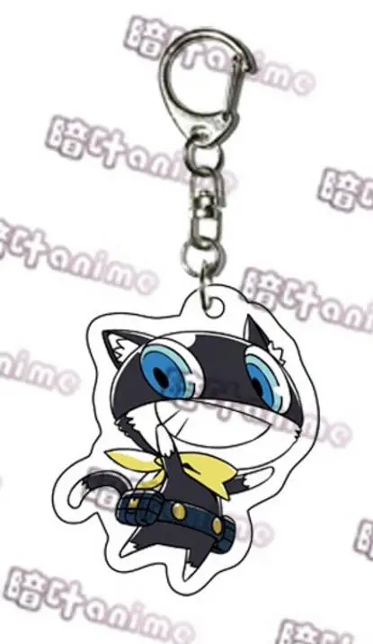 Аниме Persona 5 Ren Amamiya Morgana Ryuji Sakamoto Ann Takamaki Makoto Niijima Косплей акриловый брелок кулон брелок с игрушкой подарок