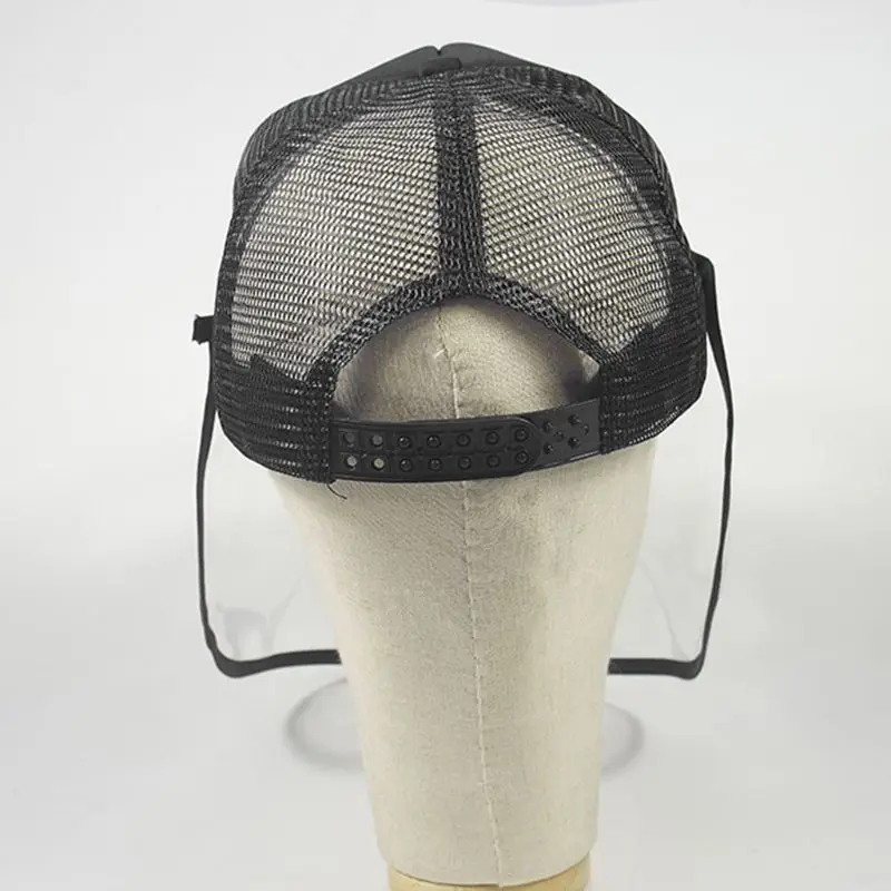 

Anti Fog Protective Full Face Mask Droplets Protective Cap Removable unisex Hat