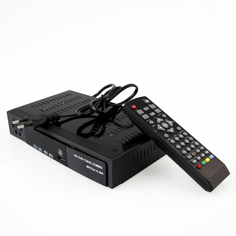 Умный Цифровой спутниковый ТВ приемник Dvb T2 + S2 Fta 1080P декодер тюнер Mpeg4 с Usb Wifi